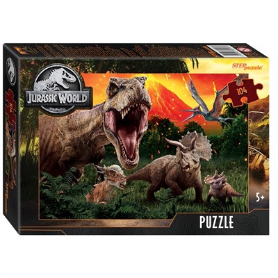 Пазл 104 Парк юрского периода 82226 Степ /48/ - фото 62773414