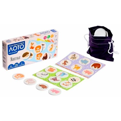 Лото Животные 04521 - фото 62773508