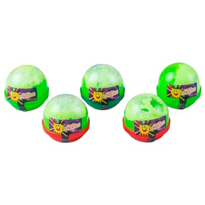 Слайм Прихлоп 40 гр лайм капсула с шариками 00202 - фото 62773524