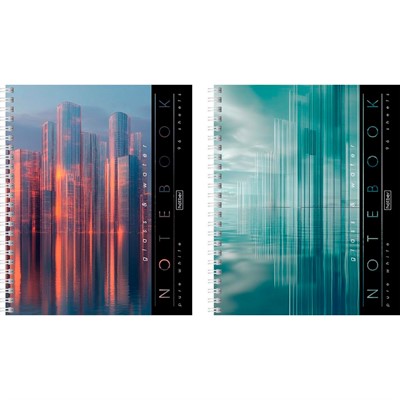 Тетрадь 96 л. клетка Glass&Water 96Т5В1гр Hatber - фото 62773972