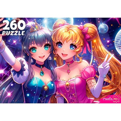 Пазл 260 Аниме-девушки на дискотеке Х260-4546 - фото 62774118