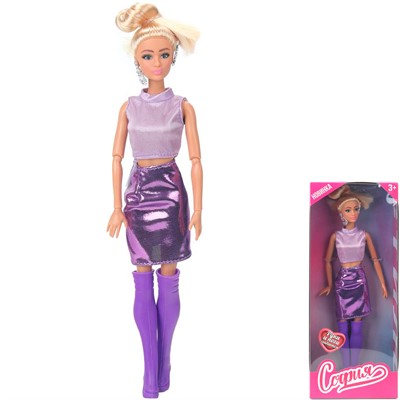 Кукла Карапуз 66001-LK5-BB София 29 см руки и ноги сгиб., - фото 62774257