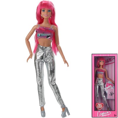 Кукла Карапуз PINKS-2-BB София 29 см руки и ноги сгиб., - фото 62774293