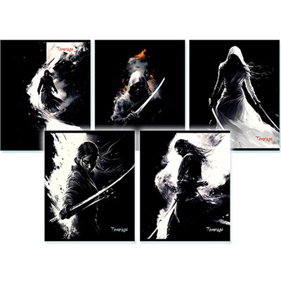 Тетрадь 48 л. клетка Таинственные воины С9299-12 - фото 62774534