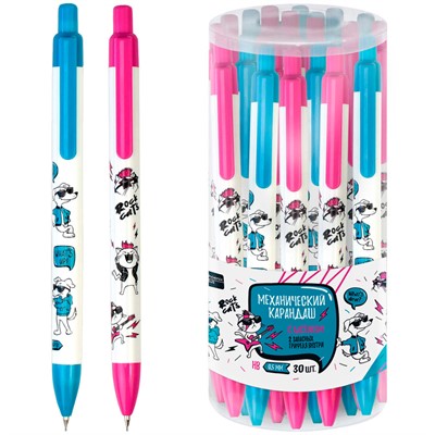 Карандаш мех. Коты и собаки 61369 - фото 62774611