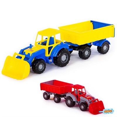 Трактор Алтай с прицепом и ковшом №1 35349 П-Е /6/ - фото 62774647