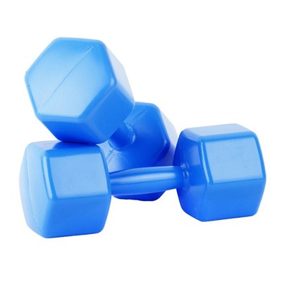 Гантели пластмассовые 0,5 кг 2шт пустые У980 /25/ - фото 62774653