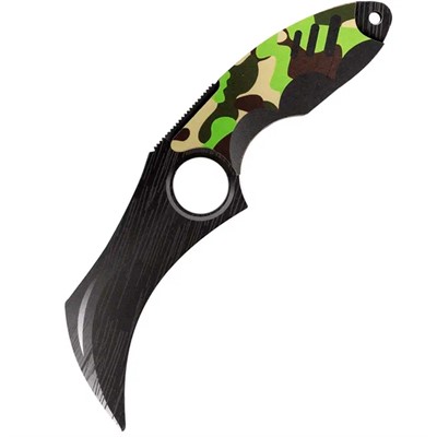 Деревянный Керамбит Камуфляж ЯиГ-258 - фото 62774737