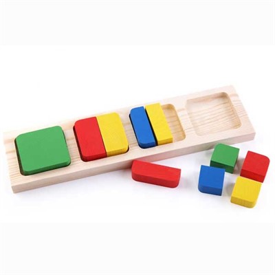 Деревянная рамка вкладыш Геометрия квадрат 332 - фото 62774911