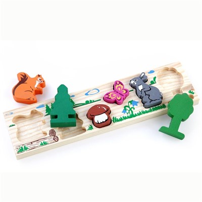 Деревянная рамка вкладыш Лес 362-1 - фото 62774914