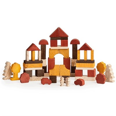 Деревянный конструктор Краски Дня День 55 дет. 6674-22 - фото 62775115