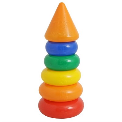 Пирамида с конусом 5 колец 1182512 - фото 62775150