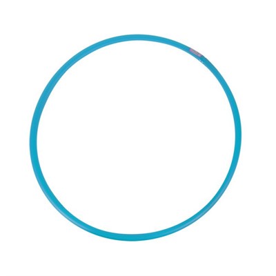 Обруч 60 см голубой У837 /10/ - фото 62775359