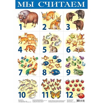 Плакат Мы считаем №1 1762 - фото 62775415