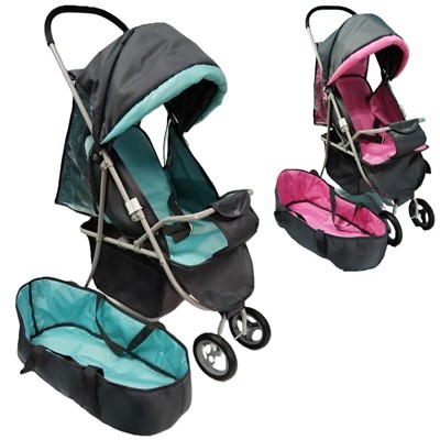 Коляска для куклы трансформер КР250 - фото 62775524