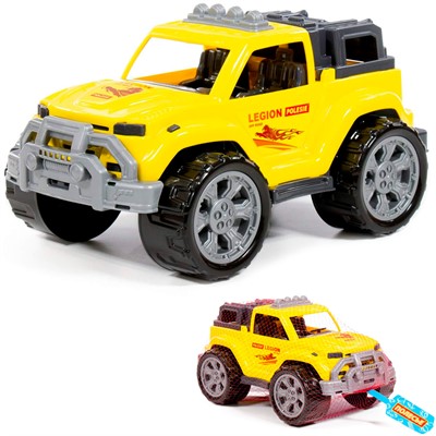 Автомобиль Легион № 3 желтый 76038 П-Е /10/ - фото 62775711