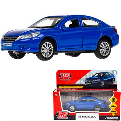 Модель ACCORD-BU HONDA ACCORD синий Технопарк  в коробке - фото 62775809