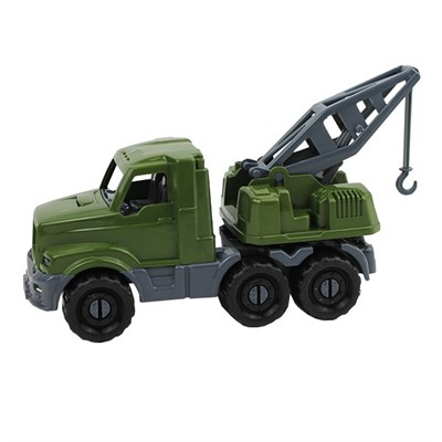 Автомобиль Добрыня Эвакуатор Военный 20см И-7990 - фото 62776008