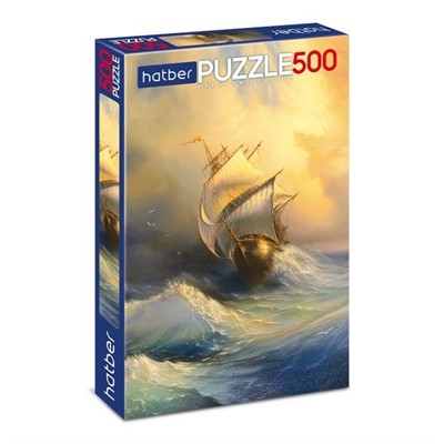 Пазл 500 эл. Парусник на волнах.Premium 18448 - фото 62776117