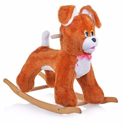 Качалка Собачка 980444 цвет в ассортименте - фото 62776157