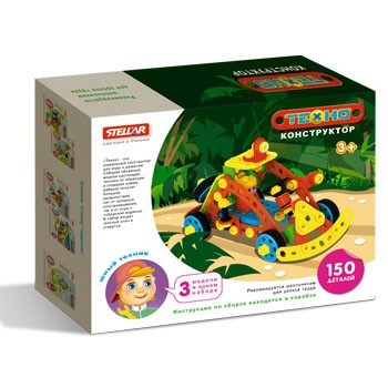 Конструктор Техно Джип 150 дет. 02030 /16/ - фото 62776299