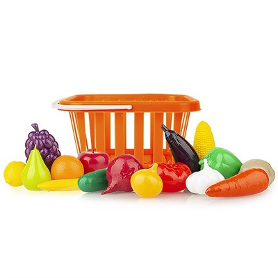 Набор Фрукты и Овощи в корзине У758 /12/ - фото 62776319