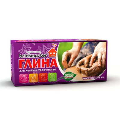 Набор для творчества Глина д/лепки и творчества 500гр. 003 - фото 62776387