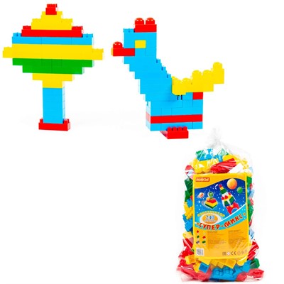 Конструктор Супер Микс 240 элем. мешок П-Е/4/ - фото 62776460