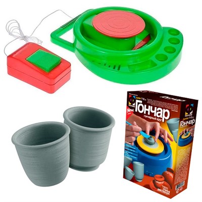 Набор для творчества Гончар Вазы 217001 Фантазер - фото 62776715