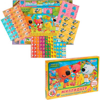 Игра Умка Миллионер.МиМиМишки Экономическая 4690590210062 - фото 62777281
