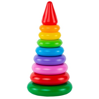 Пирамида с кольцами большая 1-401 - фото 62777309