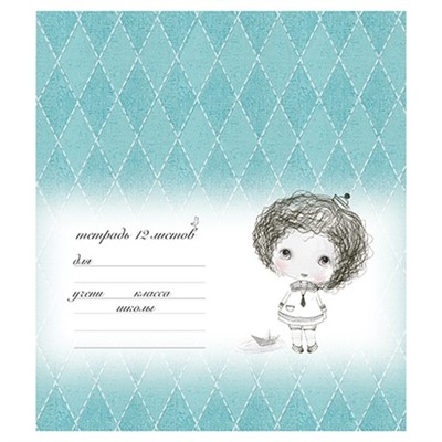 Тетрадь 12 л. клетка Девчули 018504 - фото 62777394