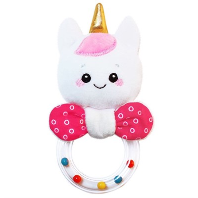 Мякиши погремушка колечко Единорог Лайк 605 - фото 62777410