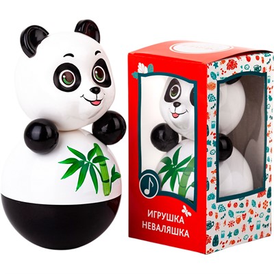 Неваляшка Панда 275мм 6С-009 - фото 62777582