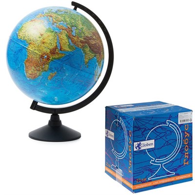 Глобус физич. 320мм К013200015 классик - фото 62777646