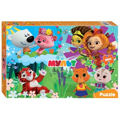 Пазл 360 Сказочный патруль и др. Мульт 96103 Степ /12/ - фото 62778055