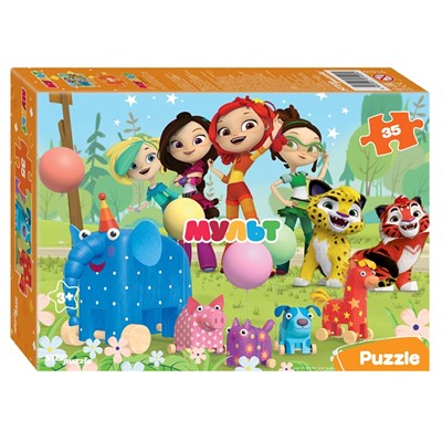 Пазл 35 Сказочный патруль и др. Мульт 91409 Степ /9/ - фото 62778059