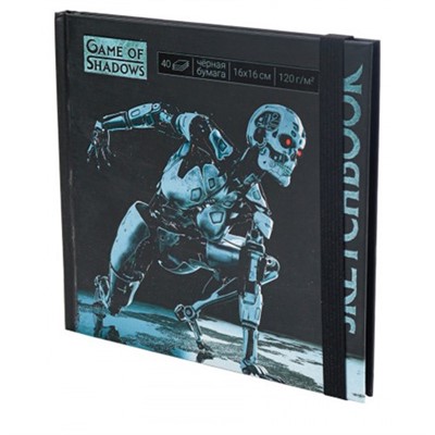 Скетчбук 4680088440767 Т-800 40л. СТОК - фото 62778179