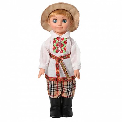 Кукла Мальчик в белорусском костюме В3910 - фото 62778214