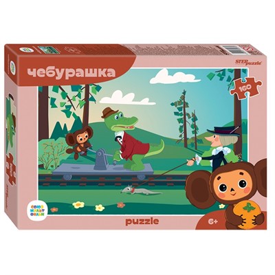 Пазл 160 Чебурашка 72077 Степ /12/ - фото 62778241