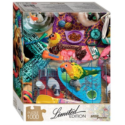 Пазл 1000 Домашние любимчики 79812 Степ /12/ - фото 62778252