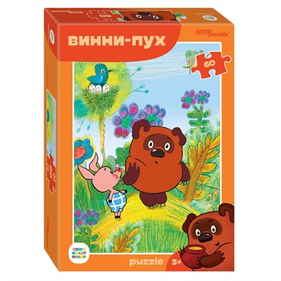Пазл 60 Винни Пух 81030 Степ /48/ - фото 62778253