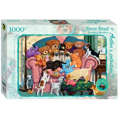 Пазл 1000 Бабушкино кресло (Авторская коллекция) 79544 Степ /9/ - фото 62778650