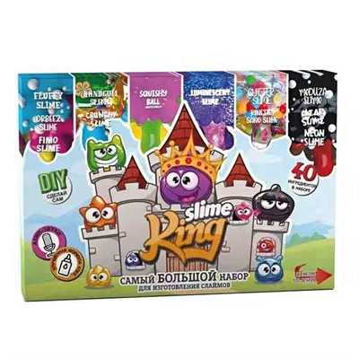 Набор для опытов и экспериментов.Юный химик.Слайм Кинг. Самый большой набор для изготовления слаймов 905 - фото 62778707