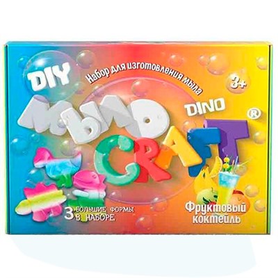 Набор для проведения экспериментов Юный химик Мыло Craft. Вкусняшки.Фруктовый десерт 892 - фото 62778836