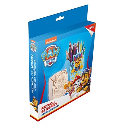 Набор для творчества Роспись по дереву. Карандашница Щенячий патруль "Гончик" Фнс-008 Lori - фото 62778979