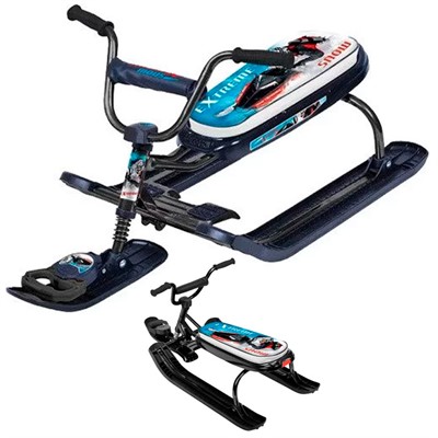 Снегокат Ника-Nika СНД1/Г с гонщиком /Ника/ - фото 62779499