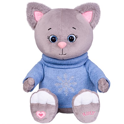 Котик Грей в свитере 25см 274/25/св - фото 62779618