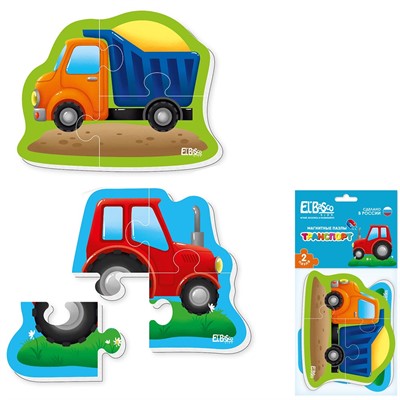 Пазл Магнитный Транспорт ET04-002 - фото 62779657