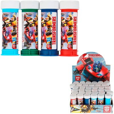 Мыльные пузыри 01053-60ЭД Трансформеры 60 мл - фото 62780154